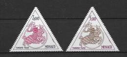 Monaco Taxe Nos 73/74 , Neufs , ** , Sans Charniere , Ttb . . - Impuesto