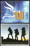 CEPT / Europa 2007 Kosovo N° 68 Et 69 ** Le Scoutisme - Paix Et Randonnée - 2007