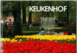 Keukenhof - Lisse , Holland ,( 1989 ) +2 Autocollants +1 Plan + 2 Dépliants Publicitaires - Vita Quotidiana