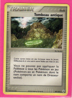 Carte Pokemon 2005 Ex Legende Oubliée 87/101 Tombeau Antique Bon Etat - Ex