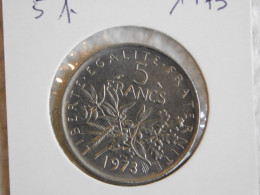France 5 Francs 1973 SEMEUSE (908) - 5 Francs