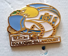 Pin's France Telecom Boulogne Billancourt Signé Fraisse - France Telecom