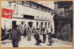 03926 / ⭐ ◉ 81-GRAULHET La POSTE Villageois 1909 LAVIT St-Pierre à Jean CUNNAC Couffouleux Rabastens- Cliché BLAN - Graulhet