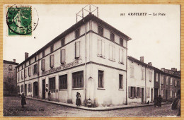 03925 / ⭐ ◉ GRAULHET La POSTE Télegraphe Téléphone 1913 à Albert GARCIA 62 Bv Musée Marseille-Phototypie POUX Albi 992 - Graulhet