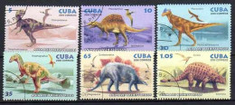 Cuba 2006 Animaux Préhistoriques (11) Yvert N° 4345 à 4350 Oblitéré Used - Usati