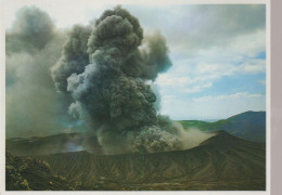 AKJP Japan Postcards Eruption Mount Aso - Kumamoto - Verzamelingen & Kavels