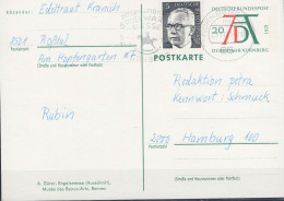 BRD FGR RFA - Sonderpostkarte Dürer Engelsmesse (MiNr: PSo 3/04) 1971 - Siehe Scan - Postcards - Used