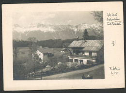 Carte Photo - Igls - Batzenhäusl Mit Nordkette - Circulée - Photographe Dr Defner Ig 134 - Voir Scans - Igls