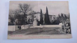 Carte Postale Ancienne ( S7 ) De Rochemaure , Chateau De Jovyac ( Pli Au Centre De La Carte ) - Rochemaure