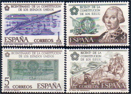 326 Espagne American 200th 1976 MNH ** Neuf SC (ESP-98) - Indépendance USA