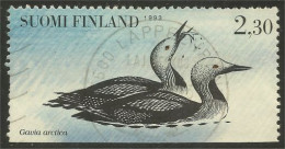 396 Finland 1993 Oiseau Bird LAPPEENRANTA Canard Duck Ente Anatra Pato Eend (FIN-182c) - Used Stamps