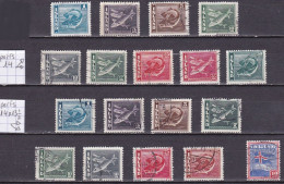 IS035 – ISLANDE – ICELAND – 1939-45 – CODFISH & HERRING FULL SET – SC # 217/28 USED 42 € - Used Stamps