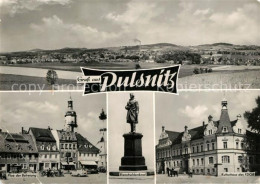 73270663 Pulsnitz Sachsen Platz Der Befreiung Rietscheldenkmal Kulturhaus Des FD - Pulsnitz