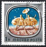Hungary 1976. Scott #C368 (U) US-URSS Space Missions, Vicking On Mars - Oblitérés