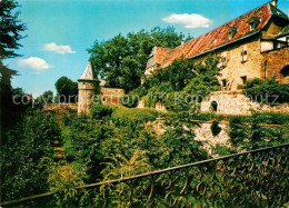 73266037 Friedberg Hessen Burg Suedseite Mit Hirschgraben Friedberg Hessen - Friedberg