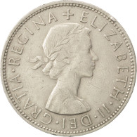 Monnaie, Grande-Bretagne, Elizabeth II, 1/2 Crown, 1963, TTB, Copper-nickel - K. 1/2 Crown