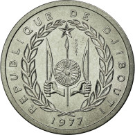 Monnaie, Djibouti, 2 Francs, 1977, FDC, Aluminium, KM:E2 - Djibouti