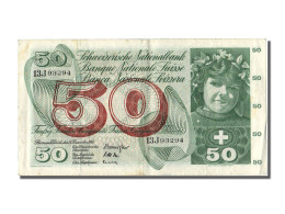 Billet, Suisse, 50 Franken, 1961, 1961-12-21, TTB - Suisse