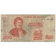 Billet, Grèce, 200 Drachmaes, 1996, 1996-09-02, KM:204a, AB - Greece