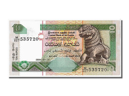 Billet, Sri Lanka, 10 Rupees, 2004, 2004-07-01, KM:115c, NEUF - Sri Lanka