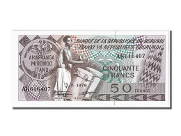 Billet, Burundi, 50 Francs, 1979, 1979-05-01, NEUF - Burundi