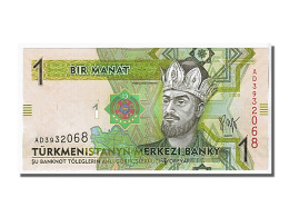Billet, Turkmenistan, 1 Manat, 2009, KM:22a, NEUF - Turkménistan