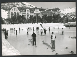 Celerina - Hôtel Cresta Palace - Curling - Circulée - Edit. Hans Steiner - Voir Scans - Celerina/Schlarigna