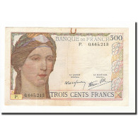 Billet, France, 300 Francs, Undated (1939), TTB, KM:87a - 300 F 1938-1939