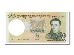 Billet, Bhoutan, 20 Ngultrum, 2006, NEUF - Bhutan