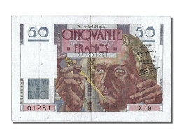 Billet, France, 50 Francs, 50 F 1946-1951 ''Le Verrier'', 1946, 1946-05-16, SUP - 50 F 1946-1951 ''Le Verrier''