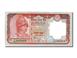 Billet, Népal, 20 Rupees, 2002, NEUF - Népal