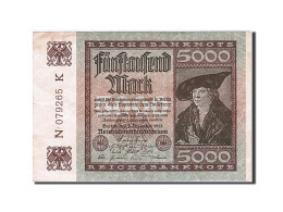 Billet, Allemagne, 5000 Mark, 1922, 1922-12-02, SUP - 5000 Mark