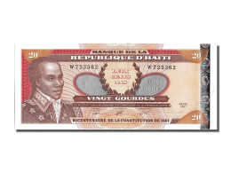 Billet, Haïti, 20 Gourdes, 2001, NEUF - Haiti