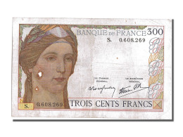Billet, France, 300 Francs, 300 F 1938-1939, 1938, TTB, Fayette:29.3, KM:87a - 300 F 1938-1939