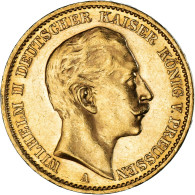 Monnaie, Etats Allemands, PRUSSIA, Wilhelm II, 20 Mark, 1913, Berlin, SUP, Or - Andere & Zonder Classificatie