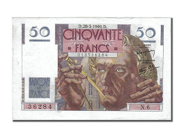 Billet, France, 50 Francs, 50 F 1946-1951 ''Le Verrier'', 1946, 1946-03-28, SUP - 50 F 1946-1951 ''Le Verrier''