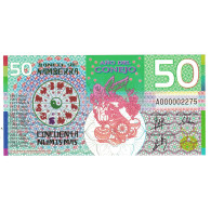 Billet, Australie, Billet Touristique, 2011, 50 Dollars ,Colorful Plastic - Fakes & Specimens