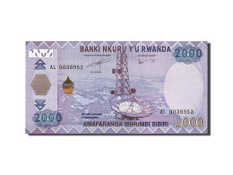 Billet, Rwanda, 2000 Francs, 2014, 2014, NEUF - Rwanda