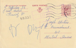 INTERO POSTALE 1968 BELGIO 2 F  (XT2995 - Briefkaarten 1934-1951