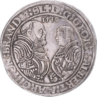 Monnaie, Etats Allemands, BRANDENBURG-FRANCONIA, Georg And Albrecht II, Thaler - Taler Et Doppeltaler