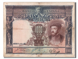 Billet, Espagne, 1000 Pesetas, 1925, 1925-07-01, KM:70c, TB+ - 1000 Pesetas