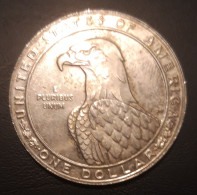 Etats Unis - 1 Dollars Argent 1983 S - Jeux Olympiques - Unclassified