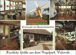 72481998 Walsrode Lueneburger Heide Rosencafe Bockwindmuehle Walsrode Lueneburge - Walsrode