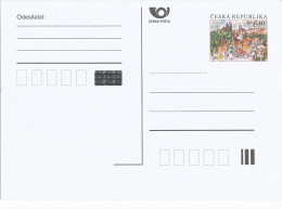 CDV 76 B Czech Republic New Prague Definitive Card 2003 - Postkaarten