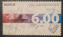 Norway 6Kr Used Stamp Oslo Airport - Gebruikt