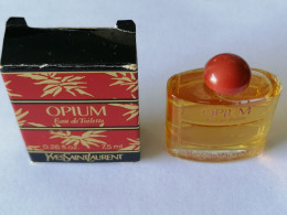 Miniature OPIUM EDT Yves Saint Laurent 7,5 Ml - Miniaturen Flesjes Dame (met Doos)