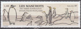 TAAF 2024 Manchots Neuf ** - Unused Stamps