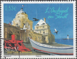 Saint-Pierre & Miquelon 2006 Michel 957 O Cote (2007) 1.10 € Le Palais Du Luxembourg Cachet Rond - Used Stamps