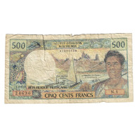 Billet, Tahiti, 500 Francs, 1985, KM:25d, TB - Papeete (Polinesia Francese 1914-1985)