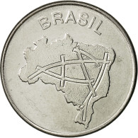 Monnaie, Brésil, 10 Cruzeiros, 1984, SUP, Stainless Steel, KM:592.1 - Brasilien